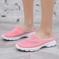 thumbnail image 5 of Womens Breathable Mesh Walking Mules Sneakers Open Back Slip On Shoes, 5 of 17