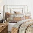 thumbnail image 2 of VHC Brands Kaila Vintage Farmhouse Bedroom Decor, Patchwork Quilted King Sham 21x37, 2 of 7
