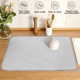 thumbnail image 5 of 3PCS Estera para Secar Platos,Esteras Absorbentes para Escurridor de Platos de Microfibra,Almohadillas Escurridoras de TamañO para Mostrador de Cocina,Café 24 X 17 Pulgadas, 5 of 5
