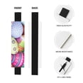 thumbnail image 2 of Wukai Colorful Easter Eggs Adjustable Elastic Band Leather Pen Holder,Pencil Holder,Pen Sleeve Pouch for Notebooks,Planners,and Books, 2 of 6