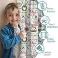 thumbnail image 3 of Blackout Kids Curtains,Multicolor Christmas Word Pattern Childrens Insulated Curtains Set Of 2,Bedroom Essentials,Toddler Room Decor 52"x63", 3 of 5