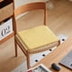 thumbnail image 4 of Cojín de lino, 1 pieza, cojines para silla de comedor, cojín para silla, desmontable y lavable, cojín para silla de casa u oficina, almohadilla de esponja gruesa, diseños de correa antideslizante, alm, 4 of 6