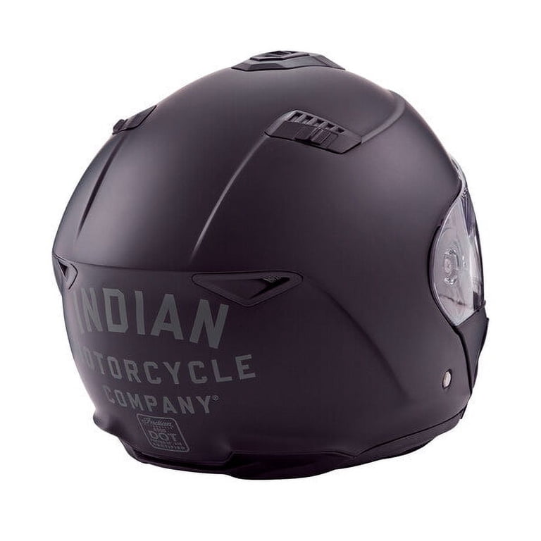 Indian Motorcycle Modular Matte Helmet, Black | 2862807 - Walmart.com