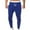 Blue, variant on Honeeladyy Men's Joggers Sweatpants Gym Training Workout Pants Slim Fit with Zipper Pockets Hiking Pants for Men