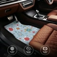 thumbnail image 6 of Naloa Sea Turtle Car Foot Mat Set of 4 Pieces - Universal Floor Liner Neoprene Full Set Floor Mats for Cars Trucks SUV, 6 of 7
