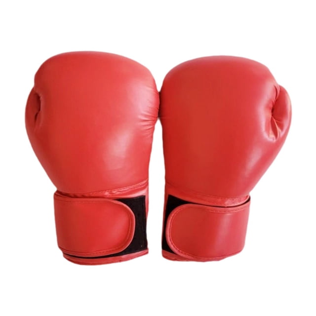 Lipstore Boxing Gloves Breathable Fight Training Mitts for Home Gym Workout Muay Thai L