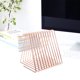 thumbnail image 1 of TABLETREANDS Soporte Metálico De Escritorio En Oro Rosa Para Archivos Y Libros Con Ajustable, 1 of 6