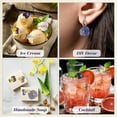 thumbnail image 7 of Tutuviw 48 Pcs Natural Dried Pressed Flowers Cake Topper Decorating Mix Viola Tricolor for Cocktails Cupcake Toppers, Resin DIY Art Jewelry Candle & Soap Making (Purple, Flower Style), 7 of 7