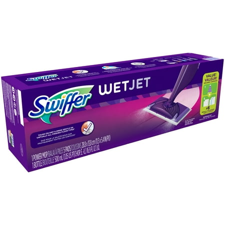 Swiffer WetJet Hardwood Floor Spray Mop Starter Kit