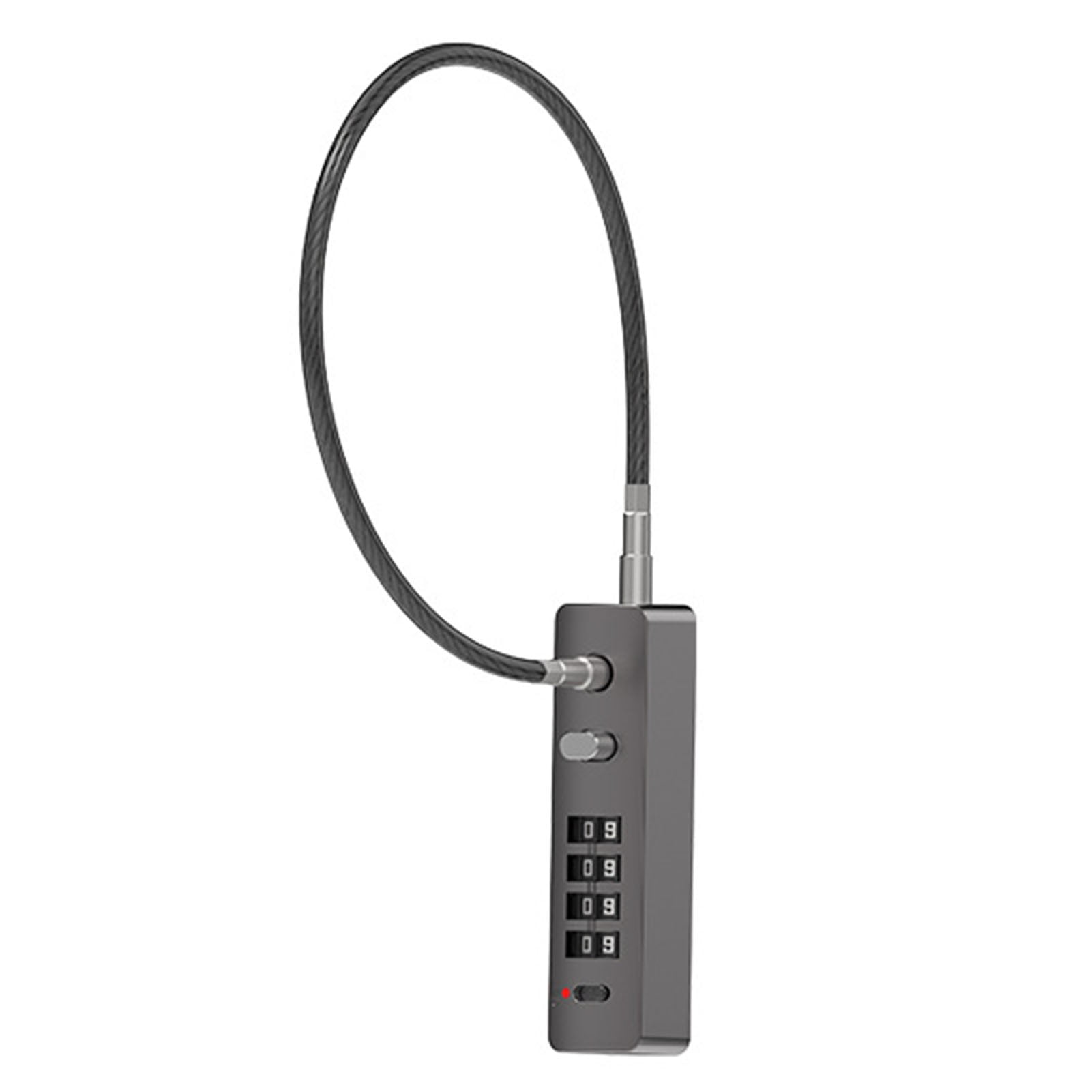 Bosvision Cadenas De Casque à Combinaison à 4 Chiffres Avec Câble En