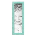 thumbnail image 2 of ArtToFrames 7" x 24" Eggshell Blue Picture Frame, 7x24 inch Blue Wood Poster Frame (WOM-4599), 2 Pack, 2 of 7