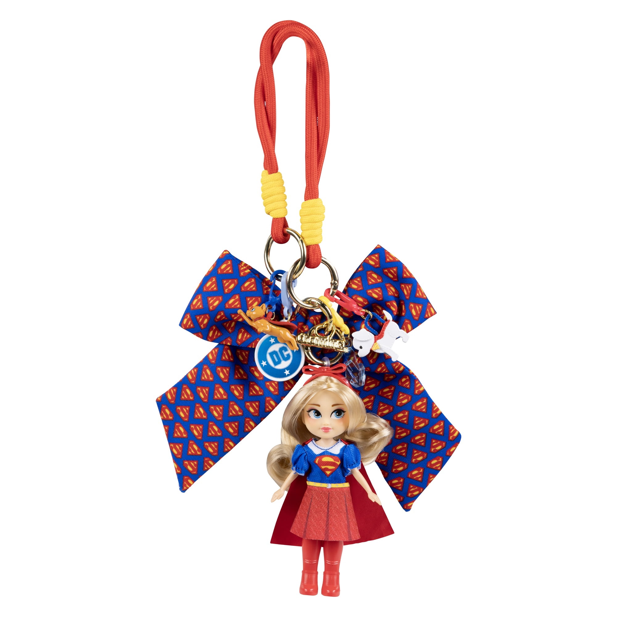 DC Supergirl Charming Doll Bag Charm with Accessories