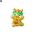 thumbnail image 2 of vnanda Dragon Statue Cartoon Dragon Miniature Statue Funny Posture Rich Color Landscape Ornament Miniature Figurine, 2 of 8