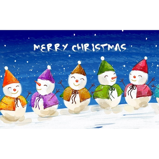 Pintura de diamante (DB2312) Mosaico cuadrado 5D DIY Muñeco de nieve de Navidad (A834) 30x40cm Hugtrwg Para estrenar