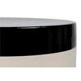 thumbnail image 3 of Seasonal Living Provenance Signature Ceramic Grazed End Table in Cream/Black, 3 of 4