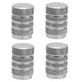 thumbnail image 1 of 4pcs/lot Aluminum Alloy Car Wheel Caps Tire Valve Stem Caps Waterproof Wheel Nipple Caps Automobiles, Parts Accessories, 1 of 1