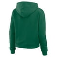 thumbnail image 3 of Women's WEAR by Erin Andrews  Green New York Jets Waffle Hoodie Pullover Top, 3 of 4