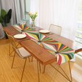 thumbnail image 2 of Yayeee Table Runner 90 inches Long Home Kitchen Dinning Party Decoration, Colorful Cat, 2 of 7