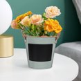 thumbnail image 4 of LIFKOME Iron Urn Planter Small Flower Pot Blue 1Set, 4 of 8