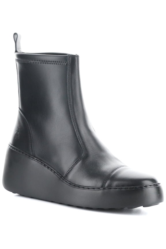 Daik Leather Boot, 40, Black