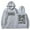 Gray, variant on Lucki SMD Tour Merch hooded sweatshirt for men and women, fashionable long sleeved casual sportswear