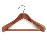 Household Essentials Non Slip Cedar and Wood Clothing Hangers, 1 Pack