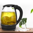 thumbnail image 3 of 220-240V Auto Shut-Off Water Heater with EU Plug Glass Electric Kettle for Home Use, 3 of 8