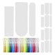 thumbnail image 2 of Acrylic Bookmarks with Delicate Tassels for Decoration and DIY Craft Perfect for Readers Writers Transparent 30pcs, 2 of 5