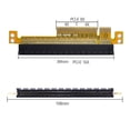 thumbnail image 3 of HUGFEGWE PCI-E Adapter PCIE Riser Card Adapter PCI-E Express 8X to 16x Male to Female Riser Card Adapter CJ25311-8095, 3 of 4