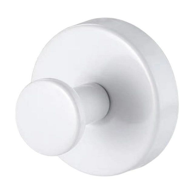 simhoa Powerful Vacuum Suction Cup Hook Shower Rack Reusable Removable Versatile Hanger Coat Hook for Bathroom Glass Window Door Key white