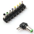 thumbnail image 1 of MYG 8pcs For PC Laptop Universal AC DC Fine Power Adapter Plug Charger Tips Tool, 1 of 4
