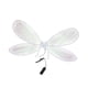 thumbnail image 5 of Alas de hada, alas de mariposa, accesorios de disfraz para festival de Halloween Blanco, 5 of 9