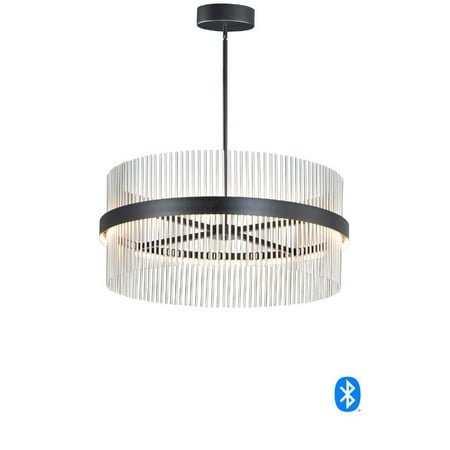 

ET2 Lighting E21410-PC Chaos-91W 1 LED Flush Mount-31 Inches wide by 15 inches high Polished Chrome Finish