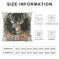thumbnail image 5 of SHANXI s ,Soft Elegant Wreath Decorative Cushion Cover for Farmhouse Living Room Girls Room 18x18in, 5 of 5