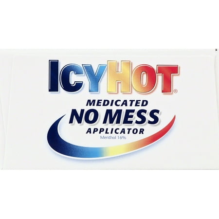 ICY HOT Medicated No Mess Applicator Pain Relieving Liquid 2.50 oz