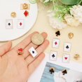 thumbnail image 3 of 16 broches de cartas de juego, broches esmaltados, broches de solapa, broches negros, picas, corazones rojos, ciruelas, cuadrados, broches para cuello, camisas, vestidos, abrigos, decoración de moda, 3 of 7