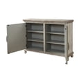 thumbnail image 3 of Coast To Coast Imports Francesca Ivory Rub Two Door Credenza, 3 of 8
