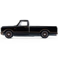 thumbnail image 4 of 1972 Chevrolet C10 Pickup Truck Lowrider Black with Bronze Stripes 1/64 Scale Diecast Model Cars by Greenlight, 4 of 6