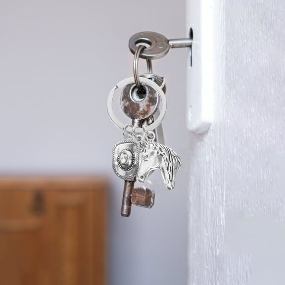 LULULION Cute Keychains Keychain Zinc Alloy Decoration 1Pcs High School Students Going Away