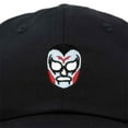 thumbnail image 2 of DALIX Lucha Libre Luchador Ball Cap Embroidered Hat in Black, 2 of 6
