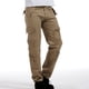 thumbnail image 1 of Pantalones largos casuales para hombre, pantalones de pierna ancha, bolsillos cargo, pantalones deportivos casuales con cordones, pantalones largos para hombre, 1 of 5