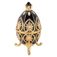 thumbnail image 2 of Adorno de huevo de acero, adorno de huevo de Diamante de estilo real único de Pascua para Decoración, 2 of 10