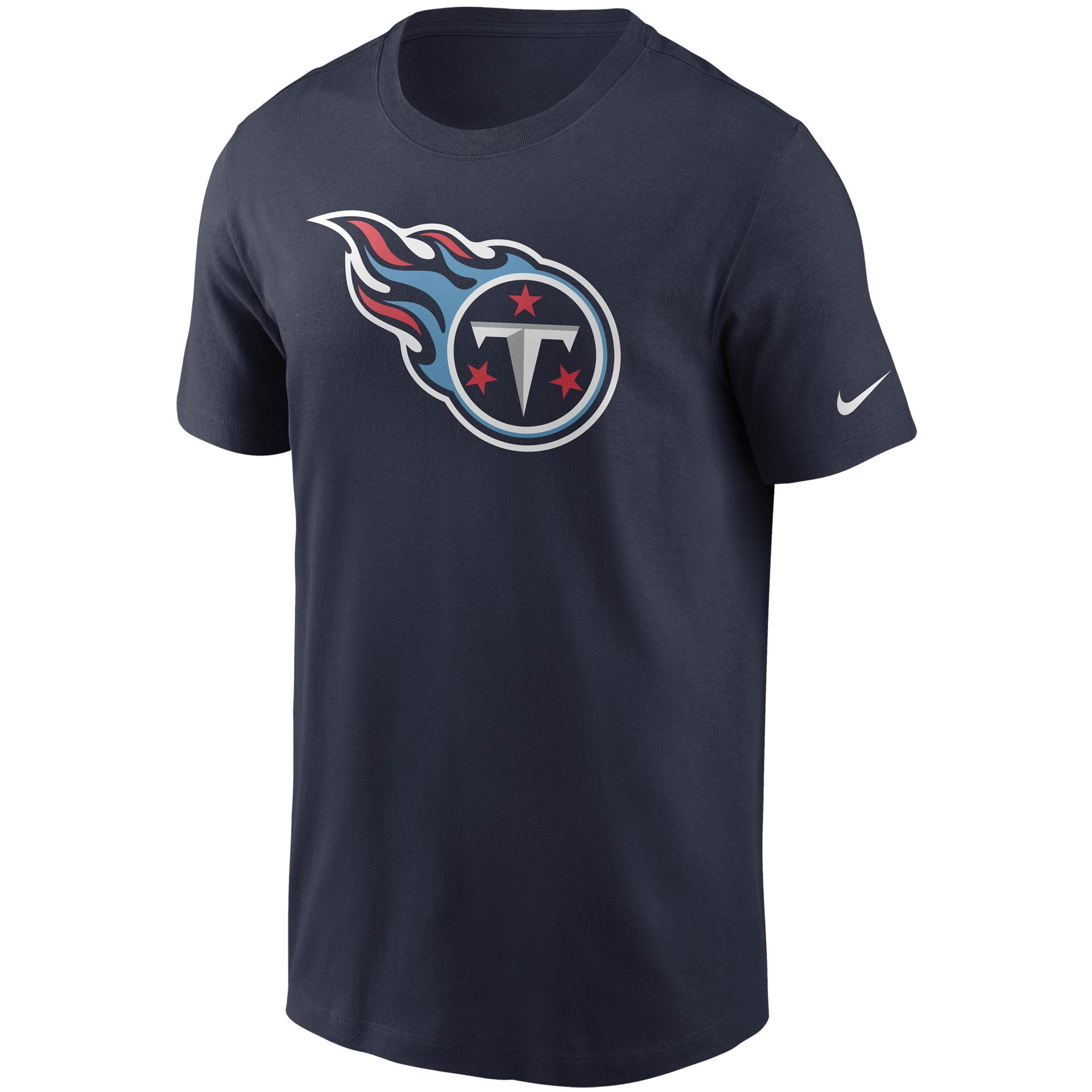 Men's Nike White Tennessee Titans Primary Logo T-Shirt