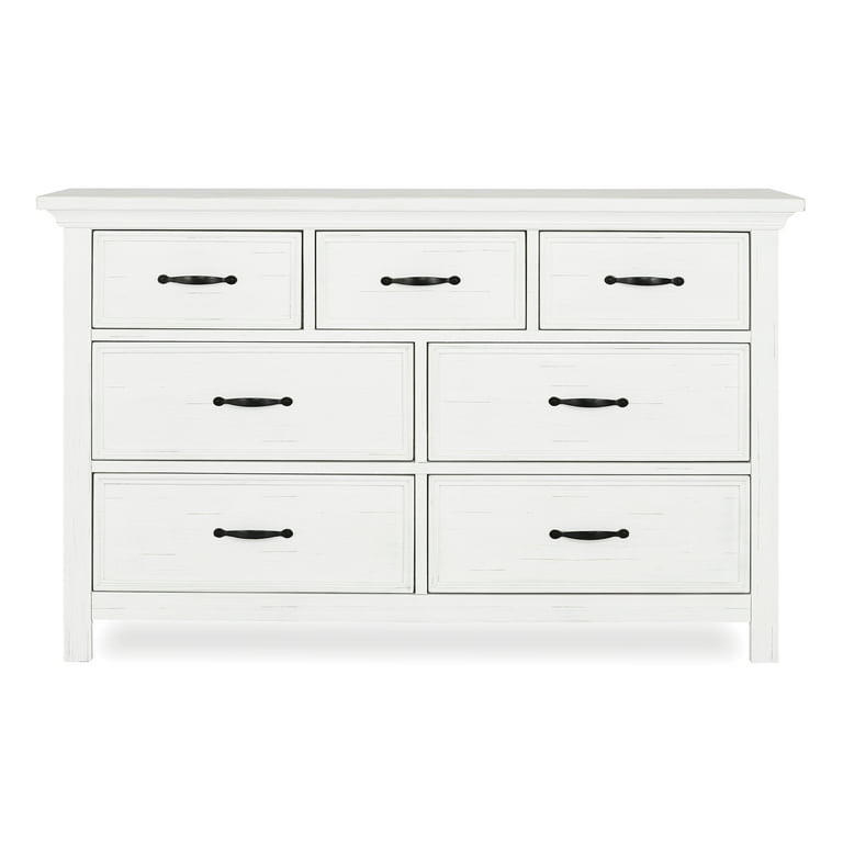 Evolur belmar double dresser weathered white deals