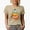 Tan, variant on Grateful, Thankful, Blessed, Thanksgiving Day & Pumpkins Art Merch Gift, Tan T-Shirt, Large