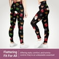 thumbnail image 4 of SATINA Womens Christmas Pants - Buttery Soft Highwaisted Holiday Leggings, Cozy Christmas, One Size, 4 of 7