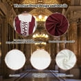 thumbnail image 2 of GYQMBT Halloween Renaissance Costume Women, Renaissance Corset Dress, Medieval Chemise for Cosplay, Women's Victorian Costume, Red, S, 2 of 6