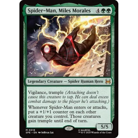 Magic the Gathering - Marvel's Spider-Man: Eternal-Legal - Spider-Man, Miles Morales Near Mint