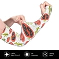 thumbnail image 3 of Picia Tomatoes Arm Sleeves for Men and Women - Tattoo Cover Up UPF 50+ Cooling Sports Sleeve for Basketball Golf Football-One Size, 3 of 8