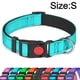 thumbnail image 2 of Collar reflectante para perro con cierre de seguridad, collar ajustable de nailon para mascotas para cachorros MFZFUKR CPB-US-YY79-2, 2 of 5